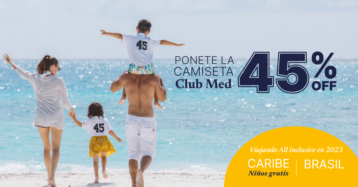 CLub Med ponete la 45!